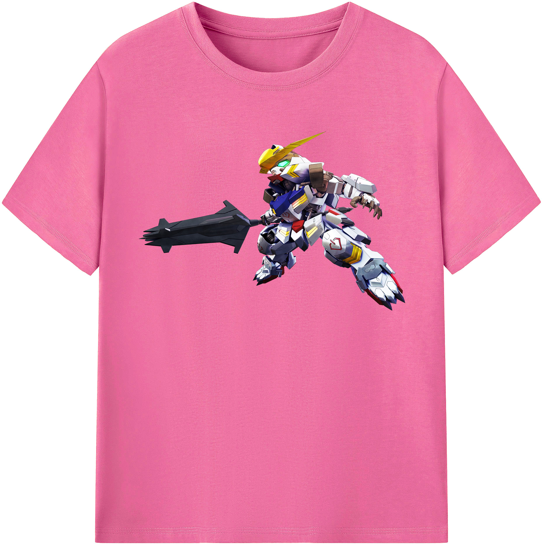 （画像用） 機動戦士ガンダム Mobile Suit Gundam レディースカジュアルプリントTシャツ（綿100％）